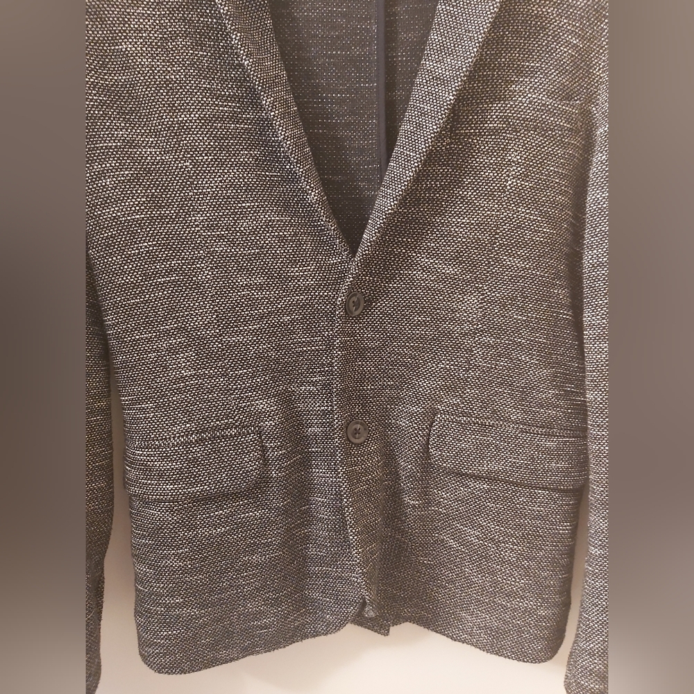 ZARA MAN Size 38 dark grey men's blazer jacket - Picture 4 of 10